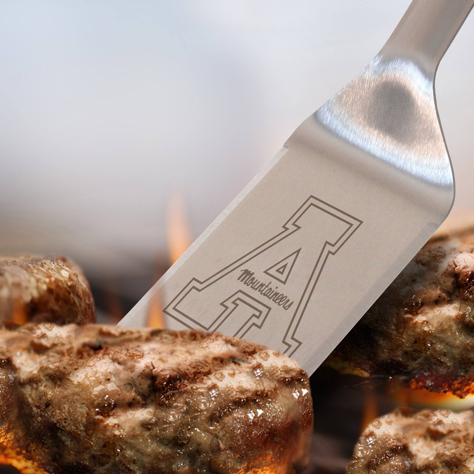 NCAA Stainless Steel BBQ Spatula with Bottle Opener